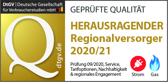 Herausragender Regionalversorger 2020/21