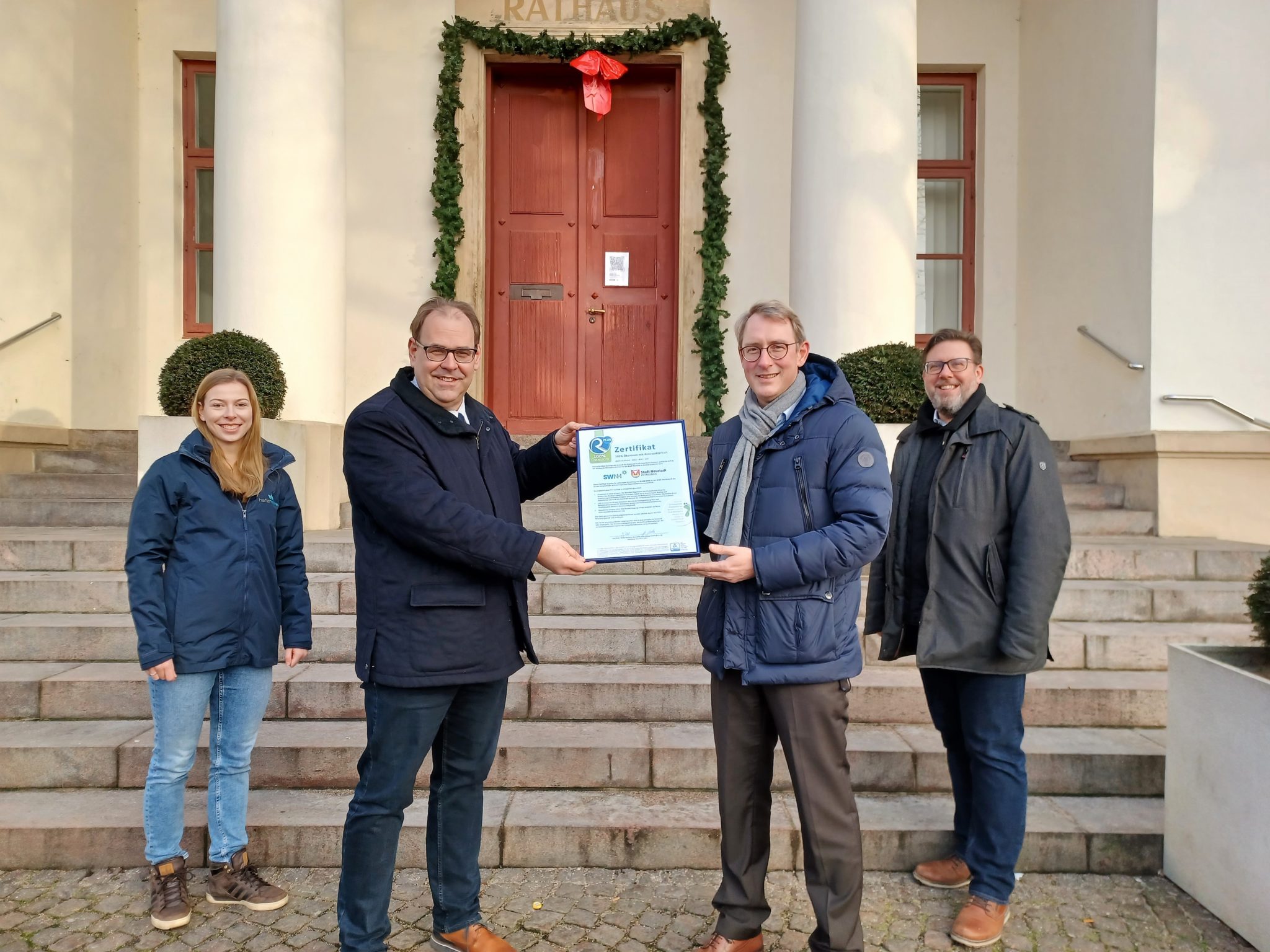 Auf dem Weg zur grünen Stadt Neustadt in Holstein Stadtwerke Neustadt