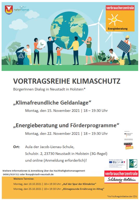 Vortragsreihe Klimaschutz November 2021