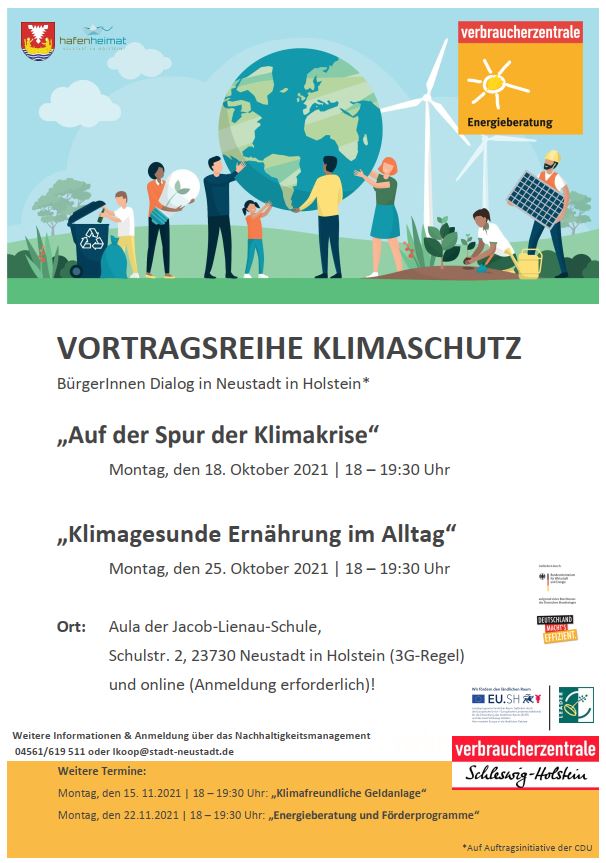 Vortragsreihe klimaschutz oktober 2021