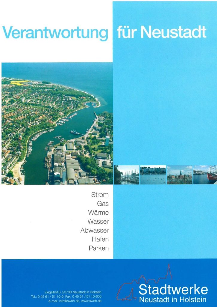 Geschichte Stadtwerke Neustadt in Holstein
