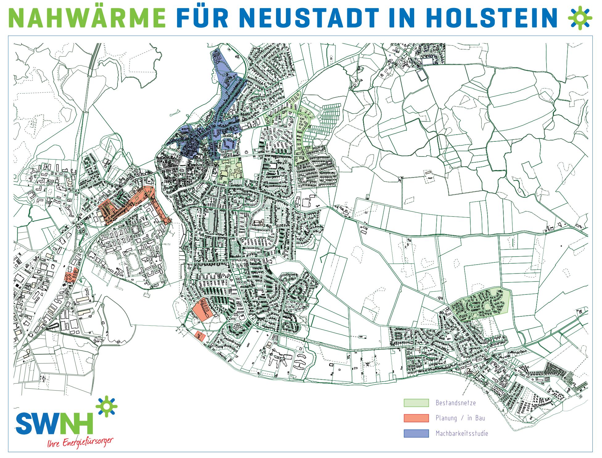 Nahwärmekarte Neustadt in Holstein
