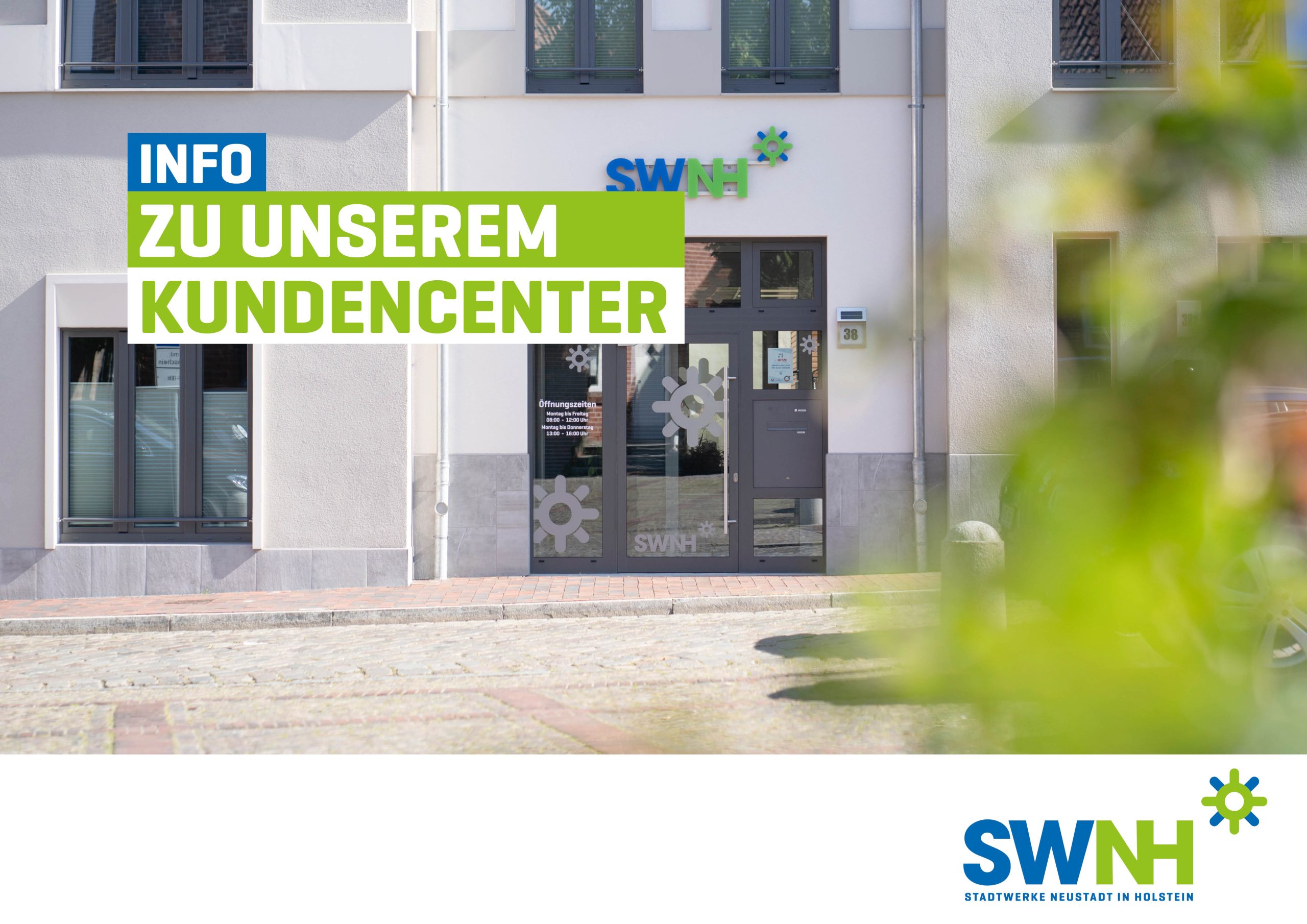 Kundencenter geschlossen