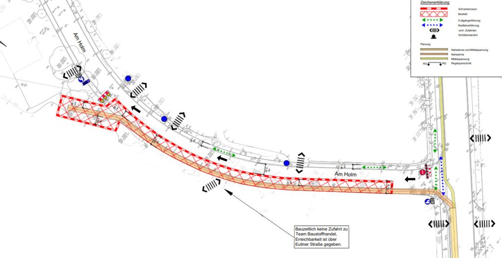Bauphase 8 Baustelle Eutiner Straße_ Stadtwerke Neustadt in Holstein